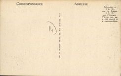 Bulevar de Cabourg de la POSTAL de la VENDIMIA de Antglais