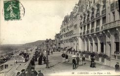 VINTAGE POSTCARD Cabourg the Dam