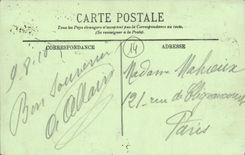 VINTAGE POSTCARD Cabourg the Dam