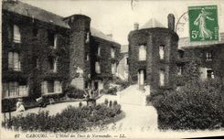 VINTAGE POSTCARD Cabourg the Hotel of the dukes of Normandy