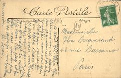 VINTAGE POSTCARD Cabourg the Large Hotel and Gardens