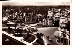 CPA Cabourg Les Jardins du Casino et les Villas