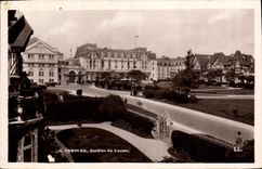 CPA Cabourg Les Jardins du Casino 