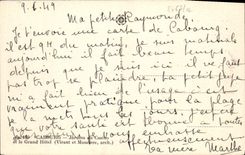 CPA Cabourg Les Jardins du Casino