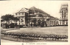 CPA Cabourg Jardins et Casino