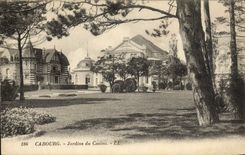 CPA Cabourg Jardins du Casino