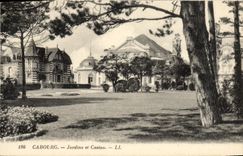 CPA Cabourg Jardins du Casino