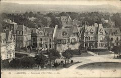 CPA Cabourg Panorama et les Villas