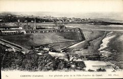 CPA Cabourg Vue Generale Prise de la Villa Foucher de Careil
