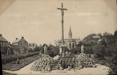 CPA Cabourg Le Calvaire Enfants