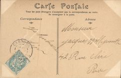 POSTAL Cabourg de la VENDIMIA los niños del martirio