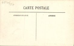 POSTAL Cabourg de la VENDIMIA el martirio y el abisde de la iglesia