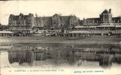 CPA Cabourg Le Casino et le Grand Hotel