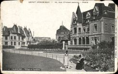 CPA Cabourg Villas et jardins 