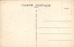 Panorama de Cabourg de la POSTAL de la VENDIMIA tomado del casino