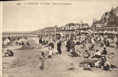 CPA Cabourg La Plage Vue Vers Houlgate