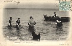 POSTAL Cabourg de la VENDIMIA les Bains del mar