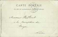 POSTAL Cabourg de la VENDIMIA les Bains del mar