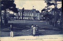 CPA Cabourg Jardins du Grand Hotel et Casino