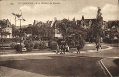 CPA Cabourg Les Jardins du Casino