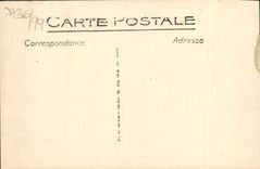 Caminata de Cabourg de la POSTAL de la VENDIMIA del bulevar del mar del inglés