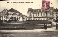 CPA Cabourg Le Casino et le Grand Hotel 
