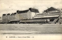 CPA Cabourg Casino et le Grand Hotel 