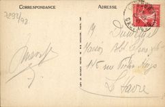 Casino de Cabourg de la POSTAL de la VENDIMIA y el hotel grande