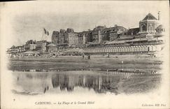 CPA Cabourg La Plage et le Grand Hotel 