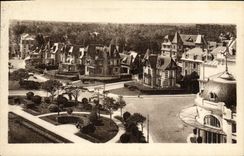 CPA Cabourg Les Jardins du Casino et les Villas 