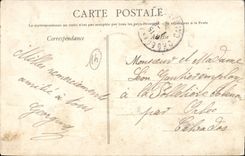 VINTAGE POSTCARD Cagny Martyrdom and road of Argences