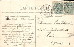 VINTAGE POSTCARD Clecy the Viaduct and Rocks