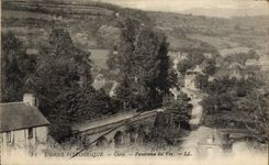 CPA Clecy Panorama du Vey 