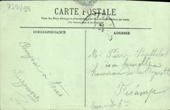 VINTAGE POSTCARD Clecy Seen from of the Bridge of Vey