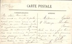 VINTAGE POSTCARD Clecy the Point of the Rocks of the Parks