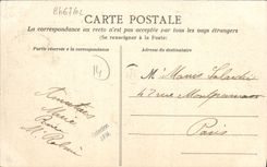 VINTAGE POSTCARD Surroundings of Clecy the Mill of the Bridge of Foam