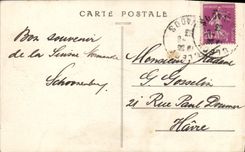 VINTAGE POSTCARD Clecy the Viaduct and its Surroundings