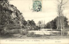 VINTAGE POSTCARD Clecy Rochetaillis