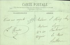 VINTAGE POSTCARD Clecy Rochetaillis