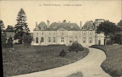 CPA Environs de Bayeux Chateau de Commes 