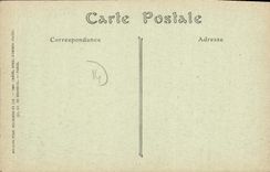 VINTAGE POSTCARD Castle of Combray Southern part