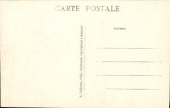 VINTAGE POSTCARD Manor of Commes Gardens