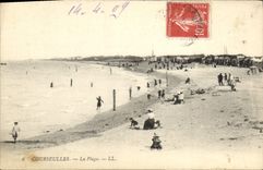 CPA Courseulles La Plage 