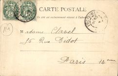 VINTAGE POSTCARD Courseulles On Sea the Castle