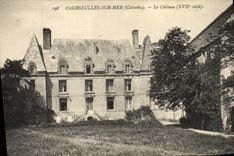 CPA Courseulles sur Mer Le Chateau 