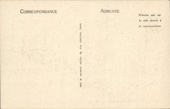 VINTAGE POSTCARD Courseulles on Sea Large Parks with Oysters