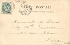 VINTAGE POSTCARD Surroundings of Trouville on Sea Old Church of Cricqueboeuf