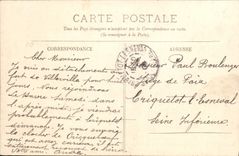 VINTAGE POSTCARD Surroundings of Trouville Church of Cricqueboeuf