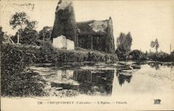CPA Cricqueboeuf L'Eglise 