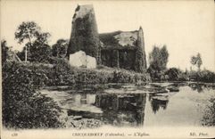 CPA Cricqueboeuf L'Eglise 